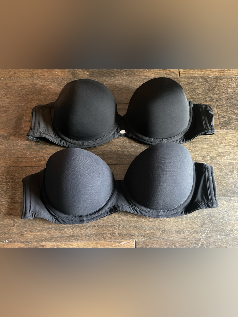 Calvin Klein Strapless Bra Bundle (2) | Sizes 32B & 34B | Black